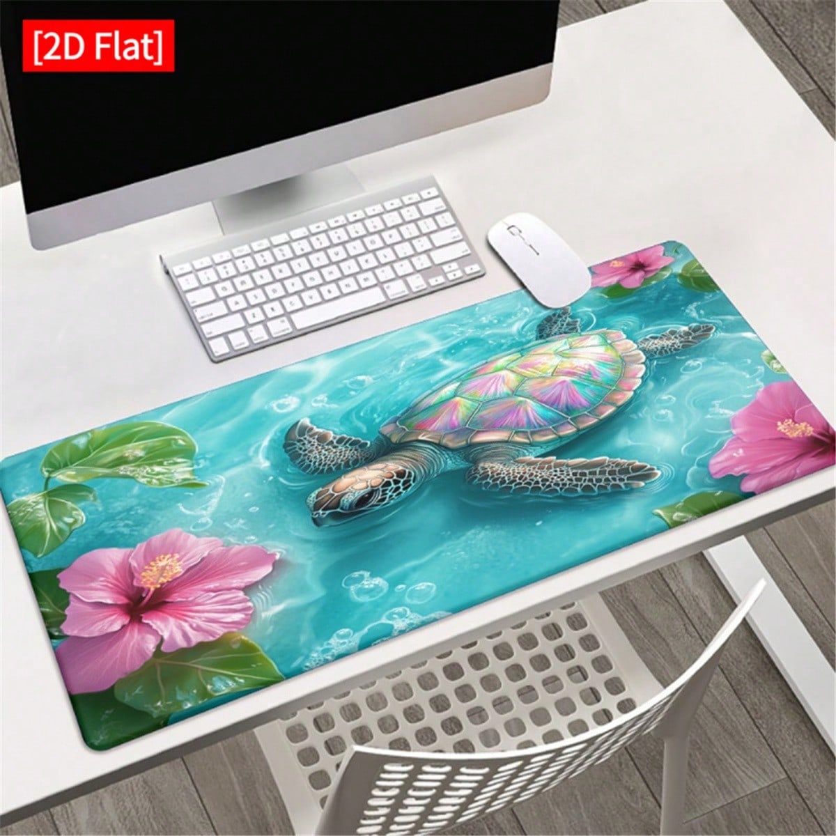 Desk Setup Pc And Laptop - [2D Plat] 1 stuk Gaming Bureau-Muismat