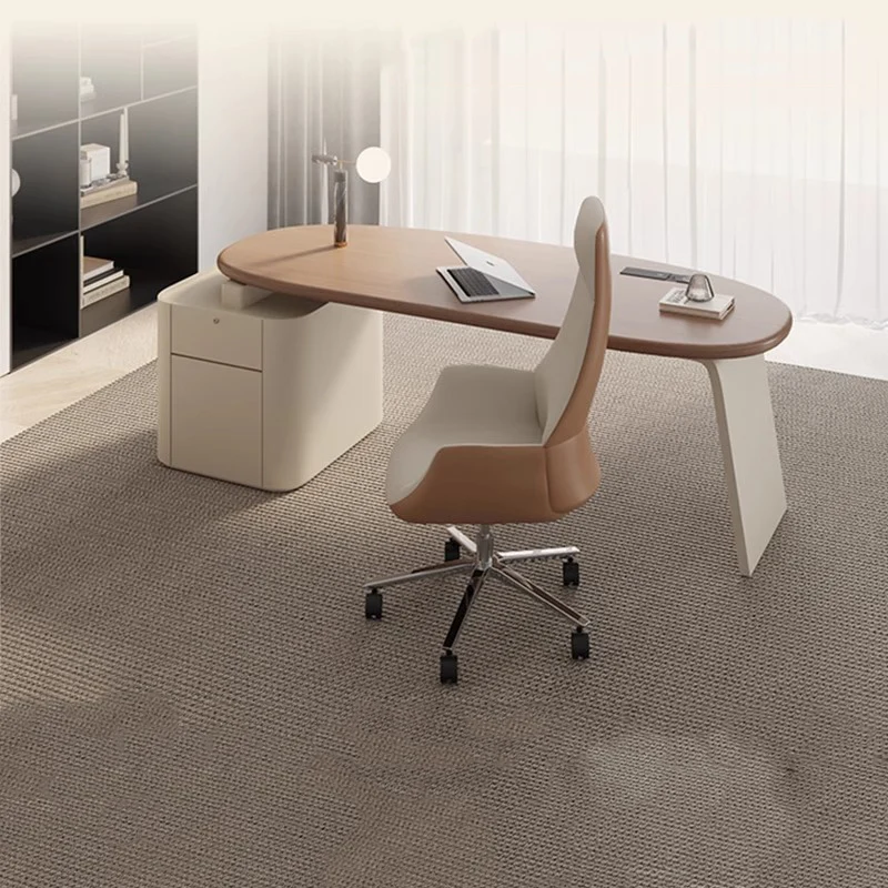 Desk Setup L Shaped - Slaapkamer Notebook Tafel Archiefkasten Laden Setup