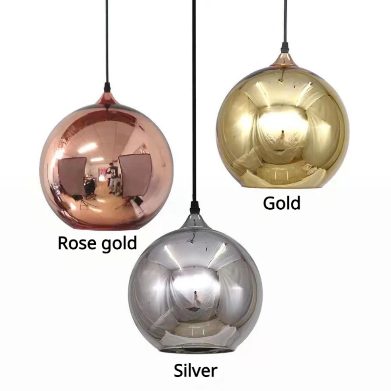 Desk Setup Minimalist - Minimalistische hanglamp met enkele kop, gespiegeld