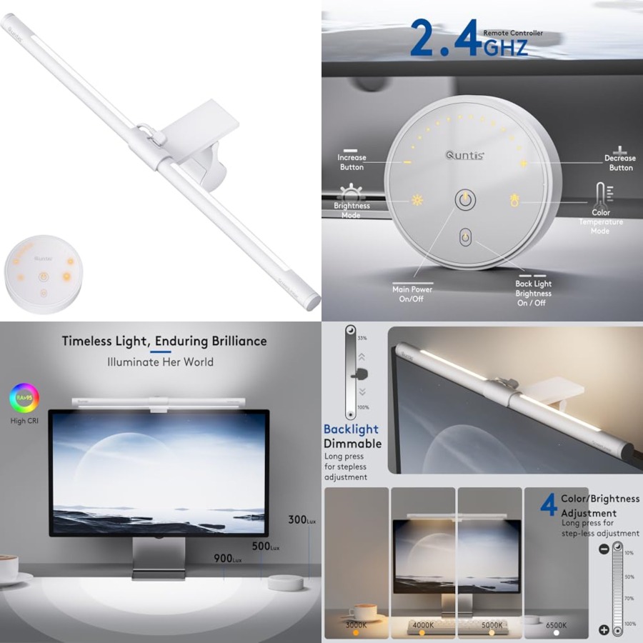 Monitorlichtbalk met afstandsb - Setup Desk Monitor recensie en prijs