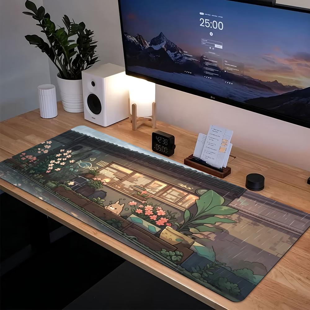 Cosy Anime Street Extended Gam - Desk Setup Pc And Laptop recensie en prijs