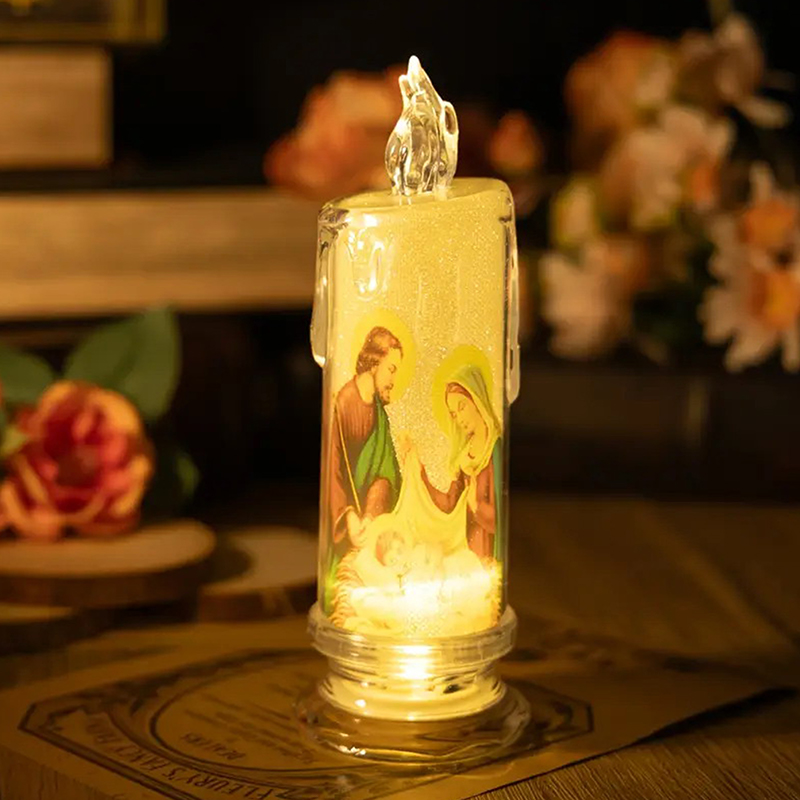 Jezus Maagd Christus LED Kaars - Desk Setup Lamp recensie en prijs