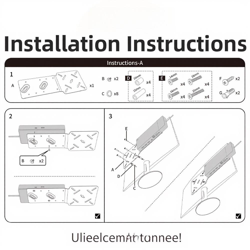 Metalen montagebeugel voor VES - Setup Desk Monitor recensie en prijs