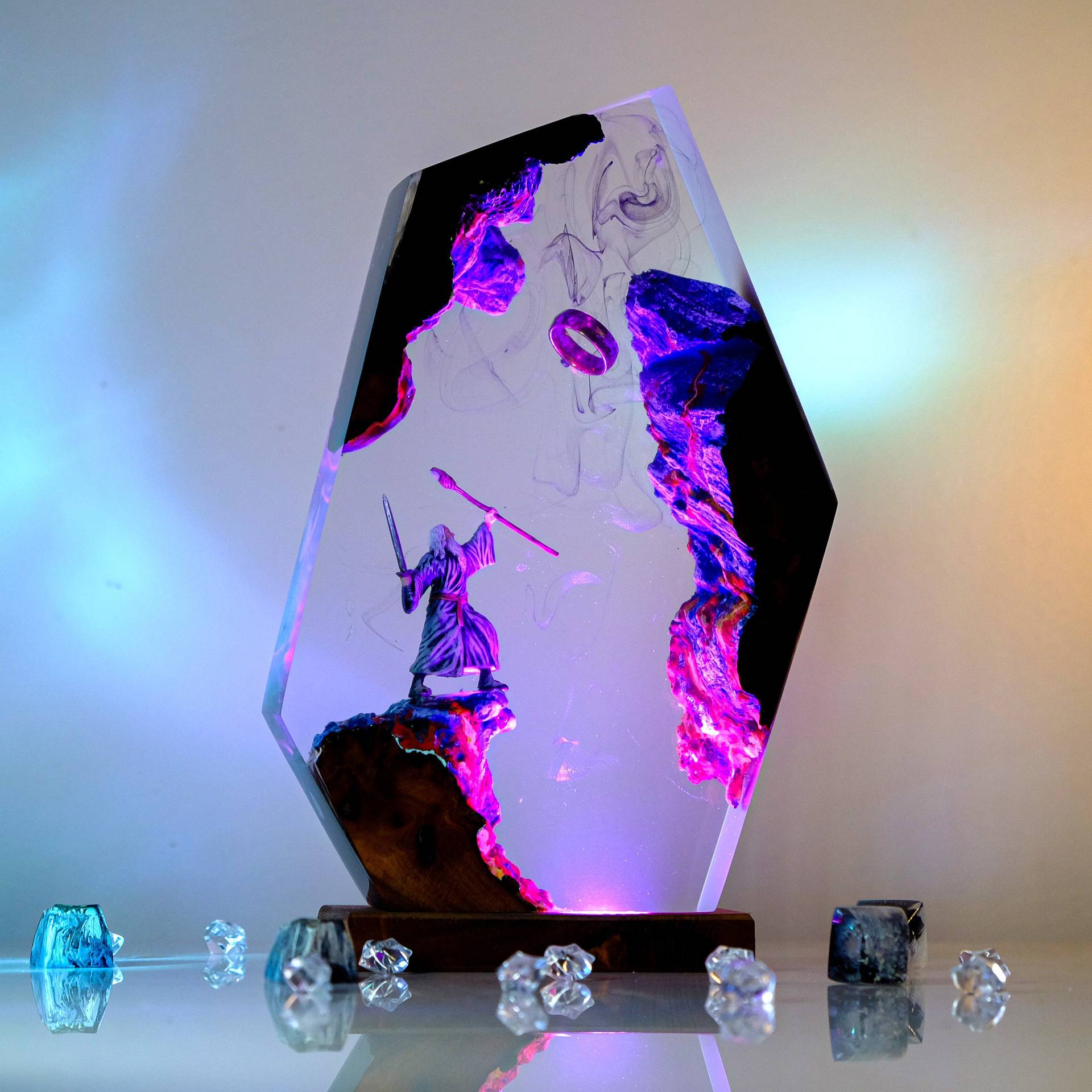 Filmscène Figuur Tafel Resin L - Desk Setup Lamp recensie en prijs