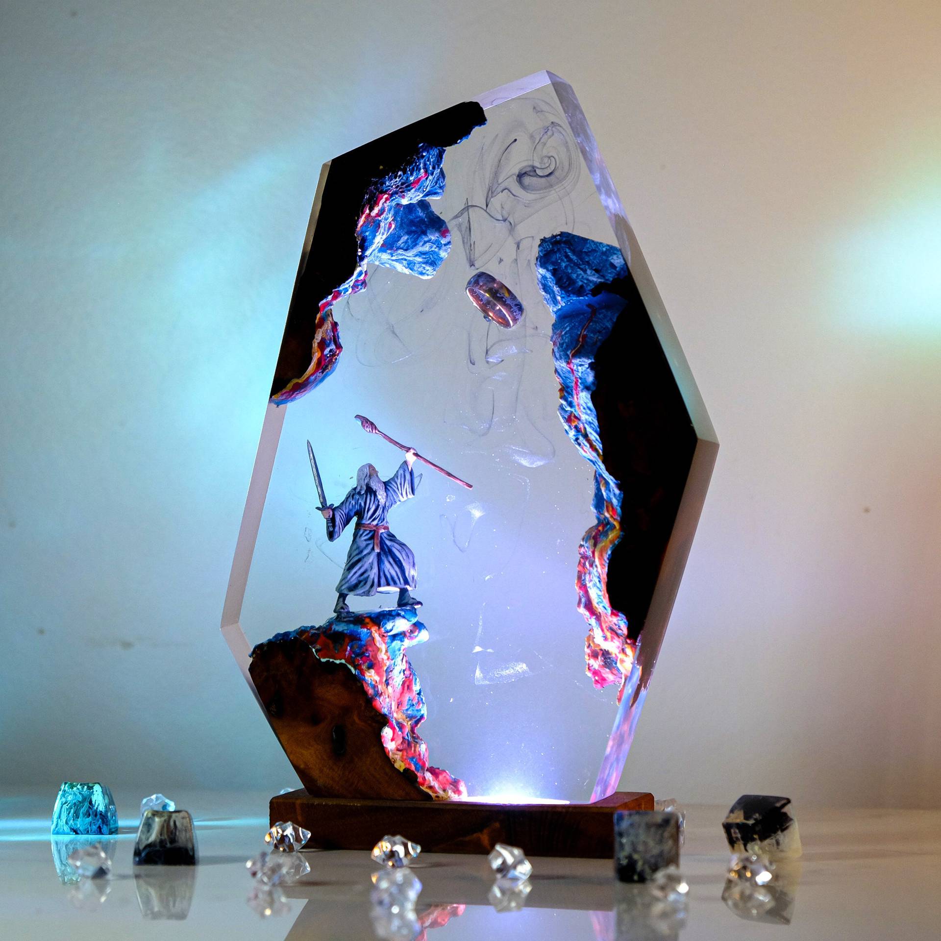 Filmscène Figuur Tafel Resin L - Desk Setup Lamp recensie en prijs