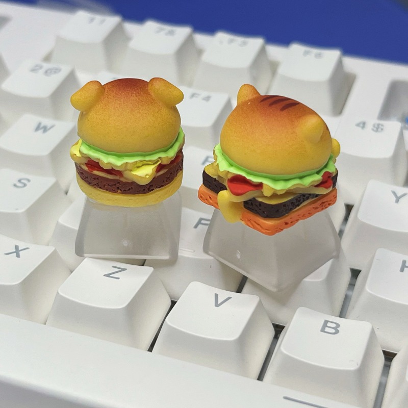 Cartoon Burger Cat Puppy Keyca - Desk Setup With Tv recensie en prijs