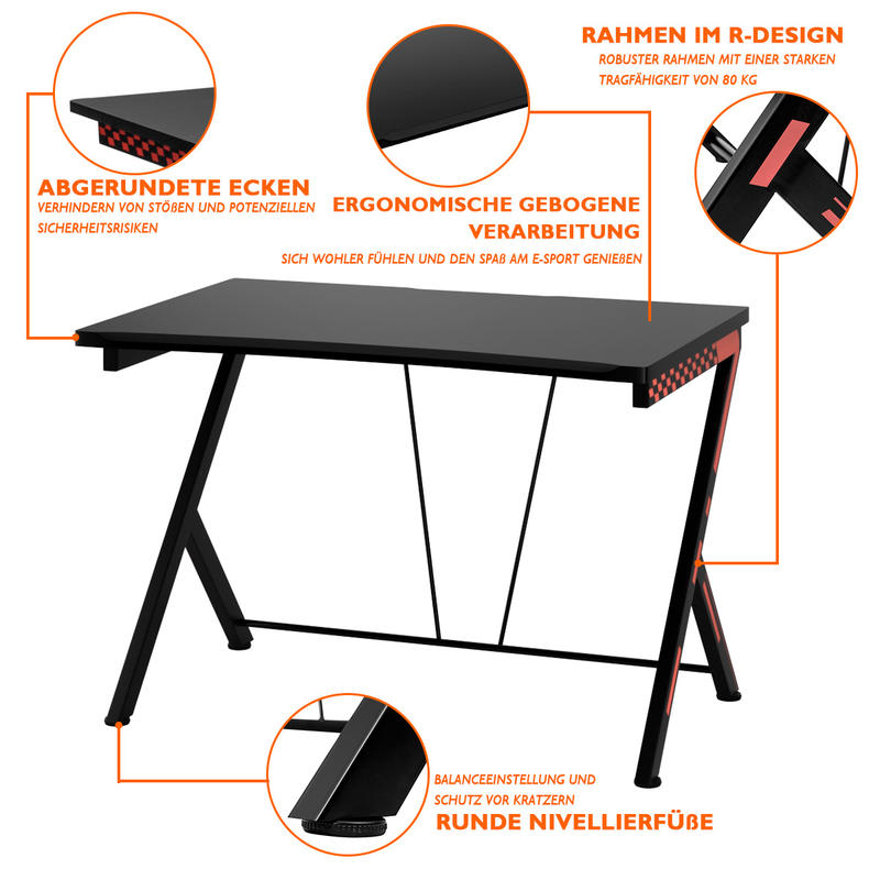 Modern ergonomisch computerbur - Desk Setup L Shaped recensie en prijs