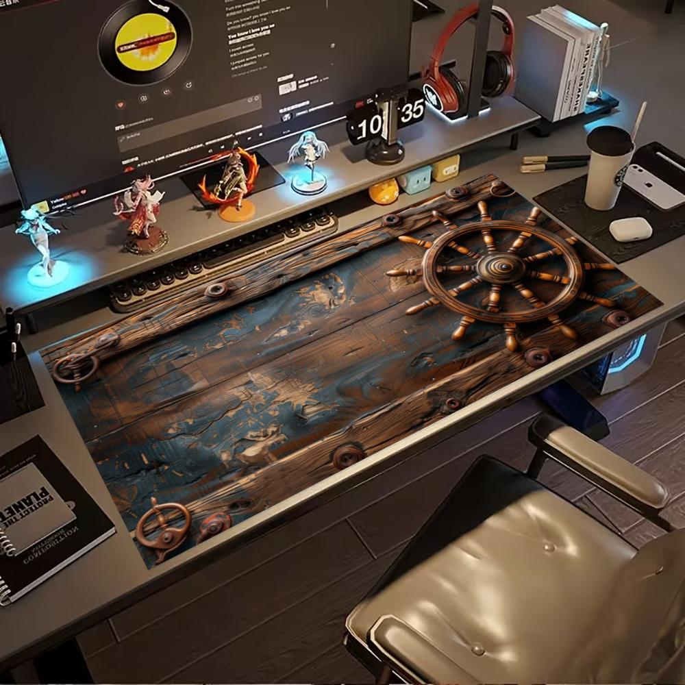 Vintage Piratenschipwiel Uitge - Desk Setup Pc And Laptop recensie en prijs